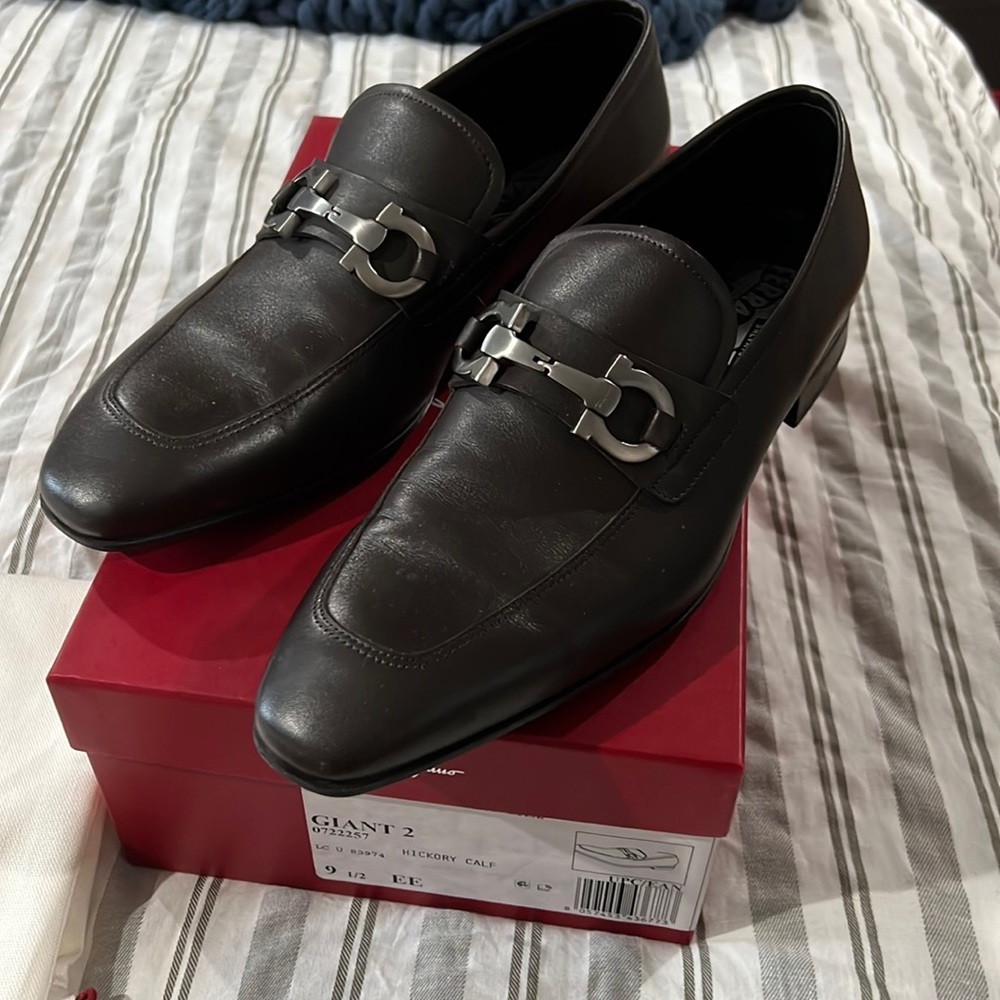Gently worn mens loafers